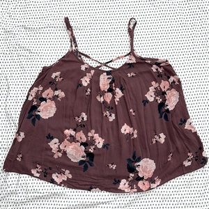 Floral Torrid swing tank top- size 1